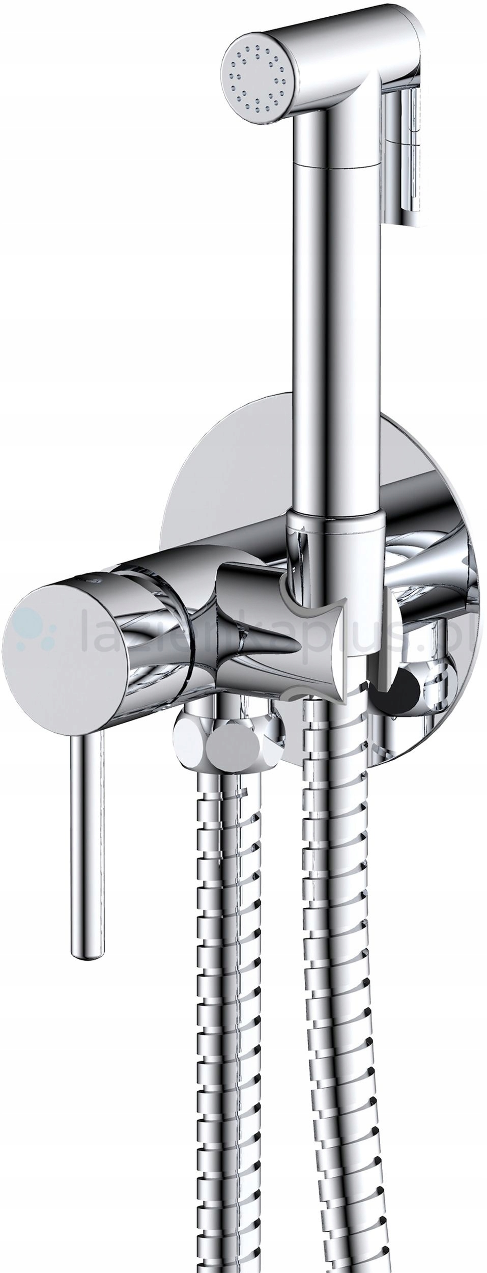 Podomítková bidetová baterie Kfa Moza chrom páková, moderní