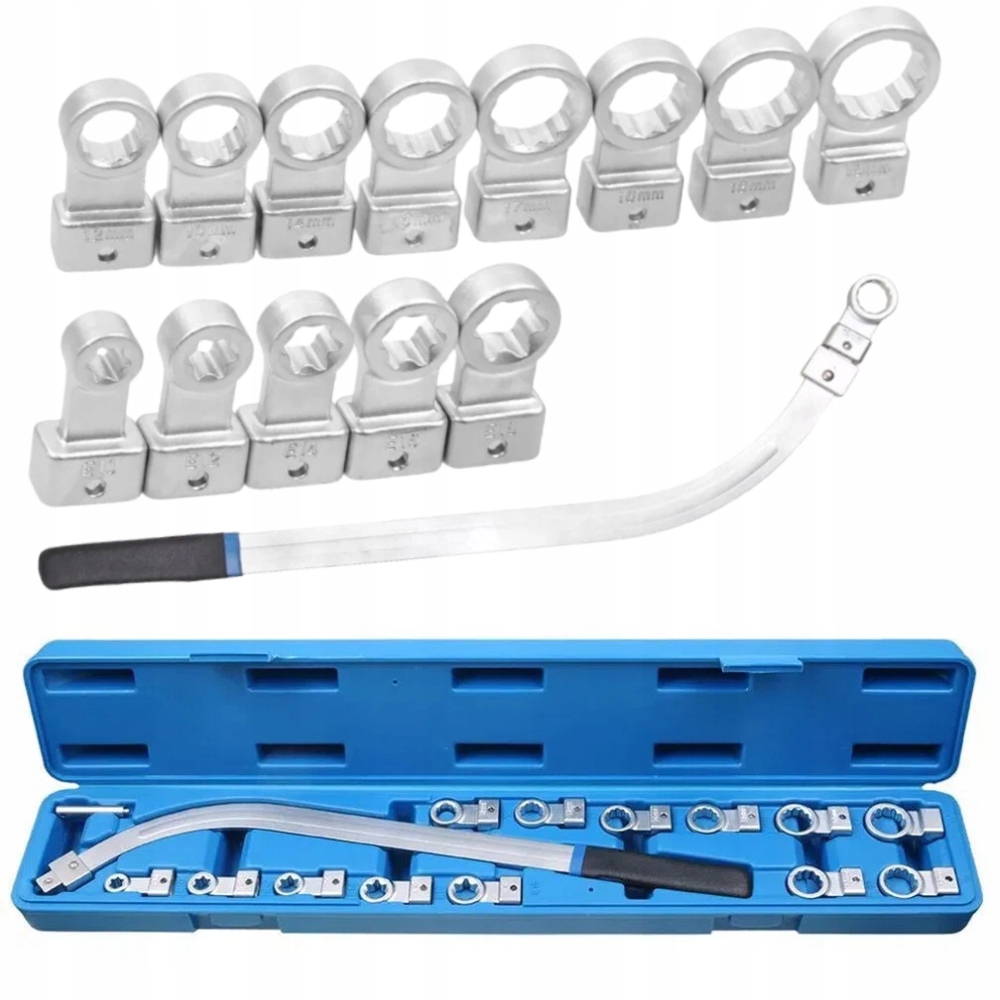 Sada Klíčů Na Napínák Rozvodového Řemene 15KS Kufr Pro E10-E18
