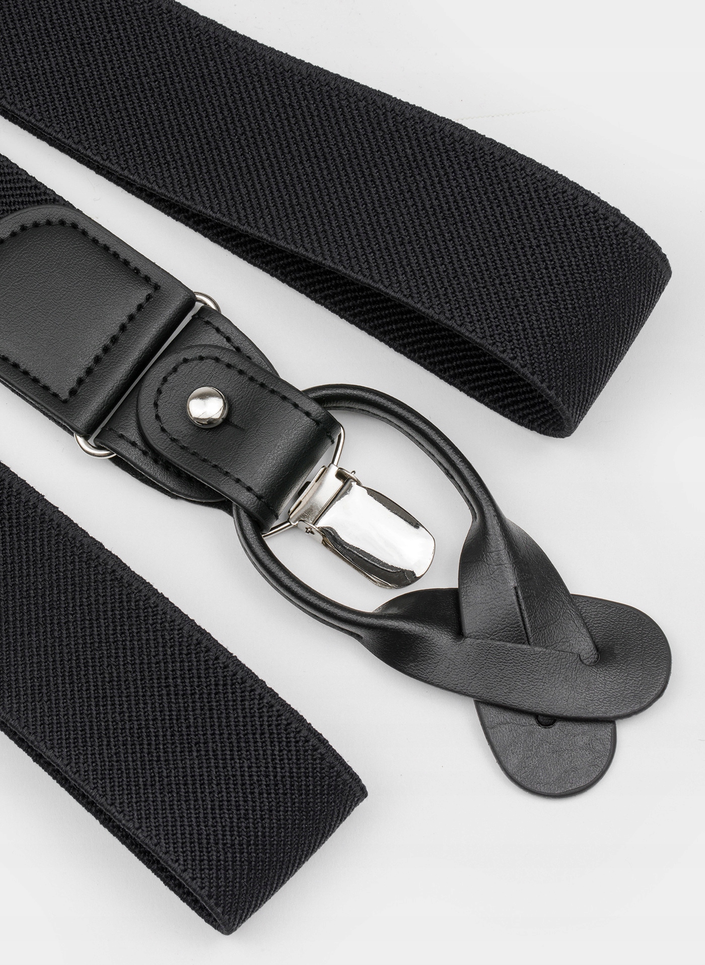 Szelki męskie do spodni Czarne PAKO LORENTE Marka Pako Lorente