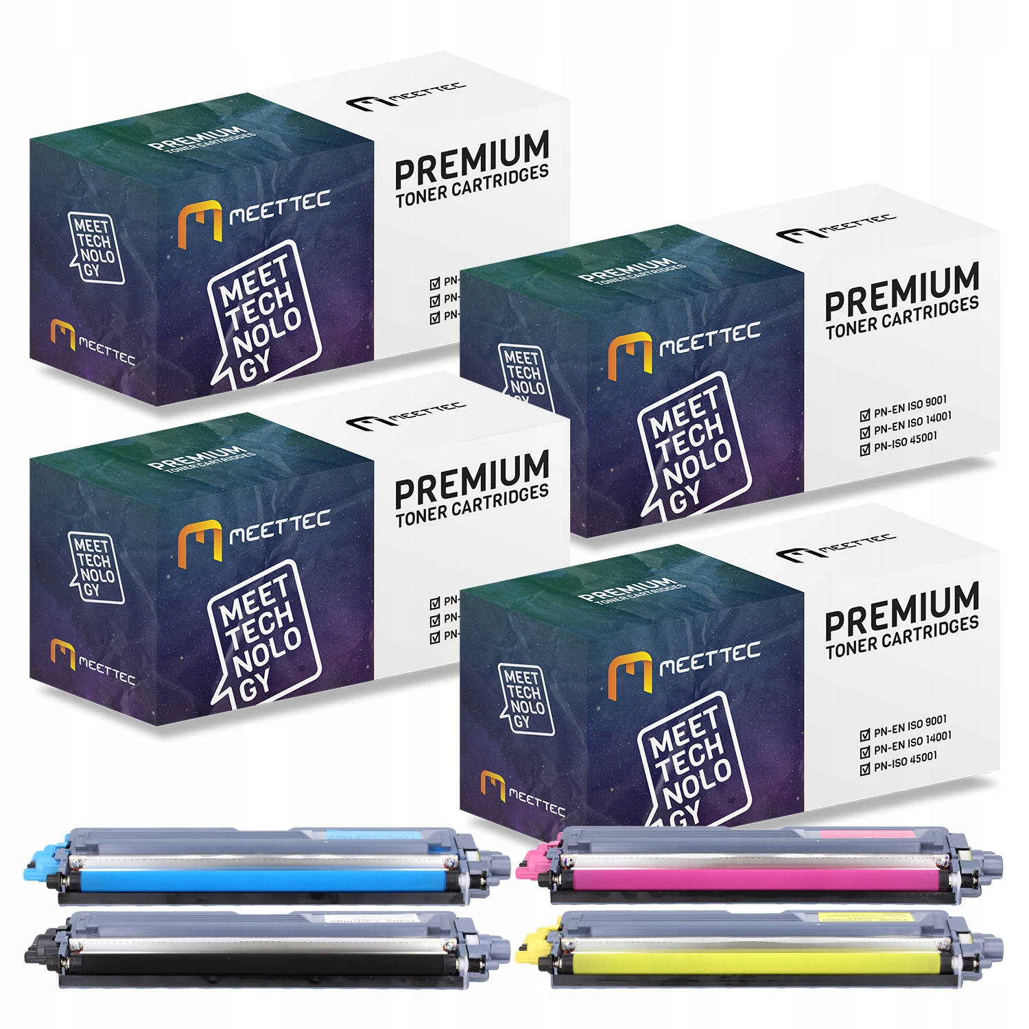 

4 x toner do Brother TN-241 Bk TN-245 Cmyk