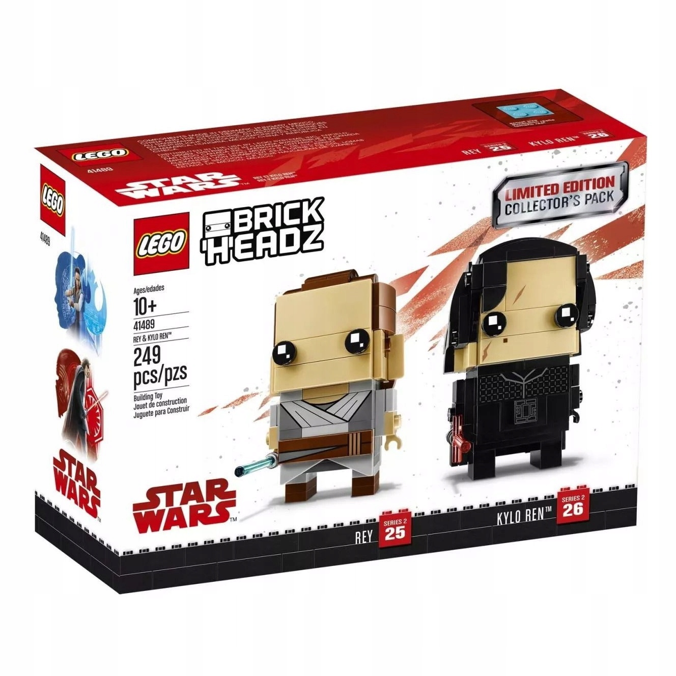 Lego Star Wars BrickHeadz 41489 Kylo Ren Rey Misb