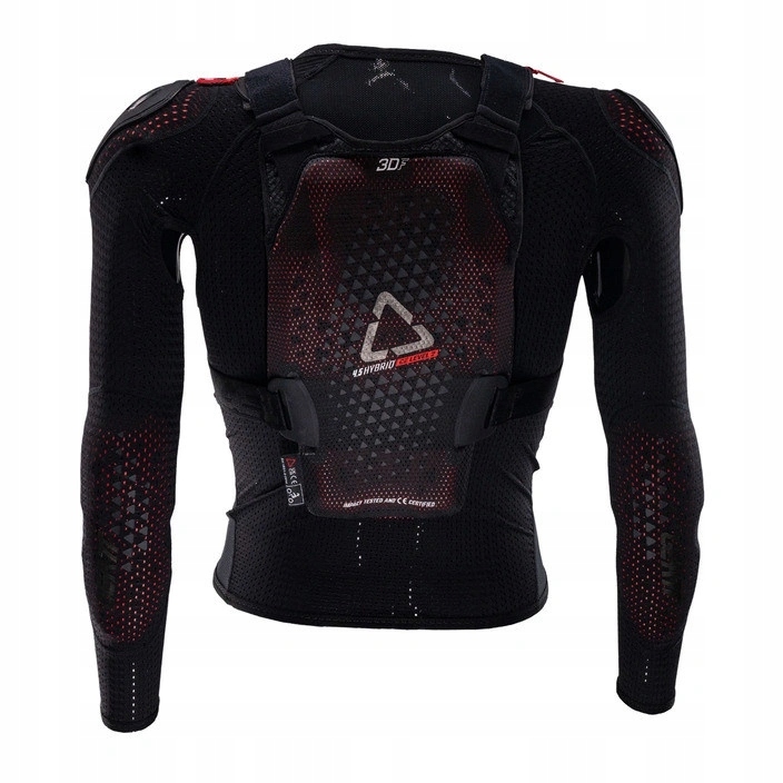 Detské tričko s chráničmi Leatt 4.5 Hybrid Junior Black Darčeky