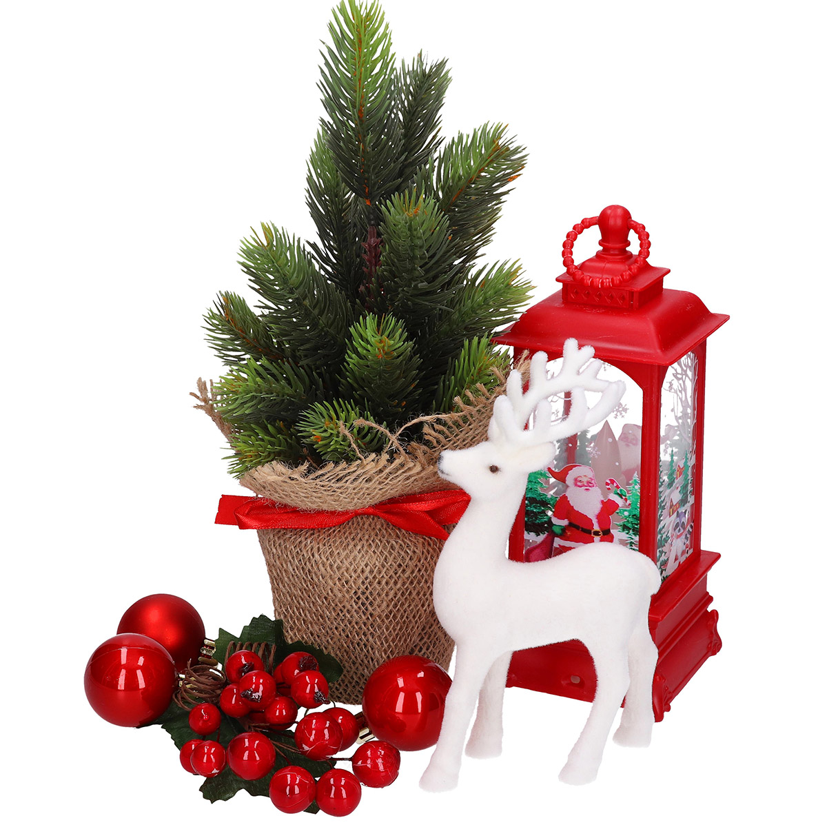 RENIFER WELUROWY STOJĄCY FIGURKA OZDOBA DO STROIKA NA STROIK ŚWIĘTA PREZENT Szerokość produktu 11 cm