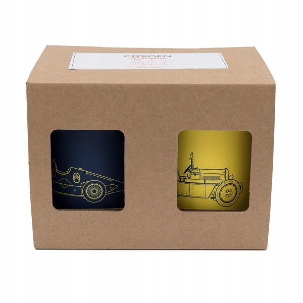 CITROEN РОЗАЛИ КРУЖКА / AUTOCHENILLE НАБОР ИЗ 2 ШТ