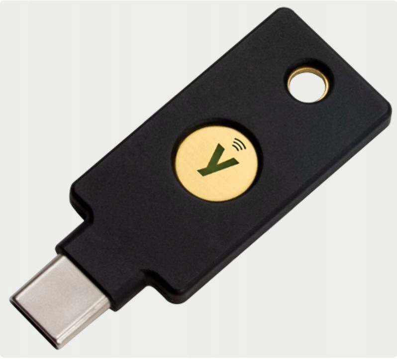 Yubico Bezpečnostní klíč YubiKey 5C Nfc