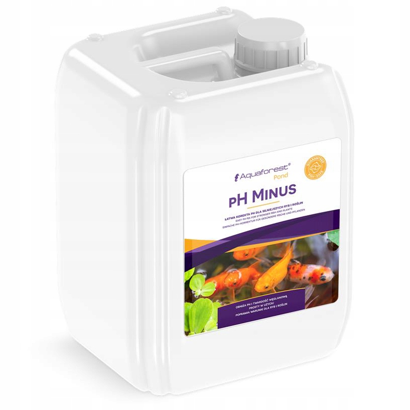 Přípravek Na Snížení Ph V Jezírku, Stabilní Voda A Zdravé Ryby 5 L