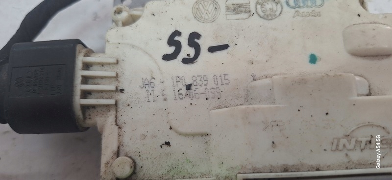 lock door SEAT LEON II left rear part 1P0839015