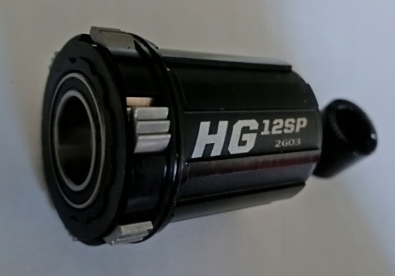 Bębenek piasty Hg 12s Aluminiowy 6 zapadek Novatec Nanlio Mtb