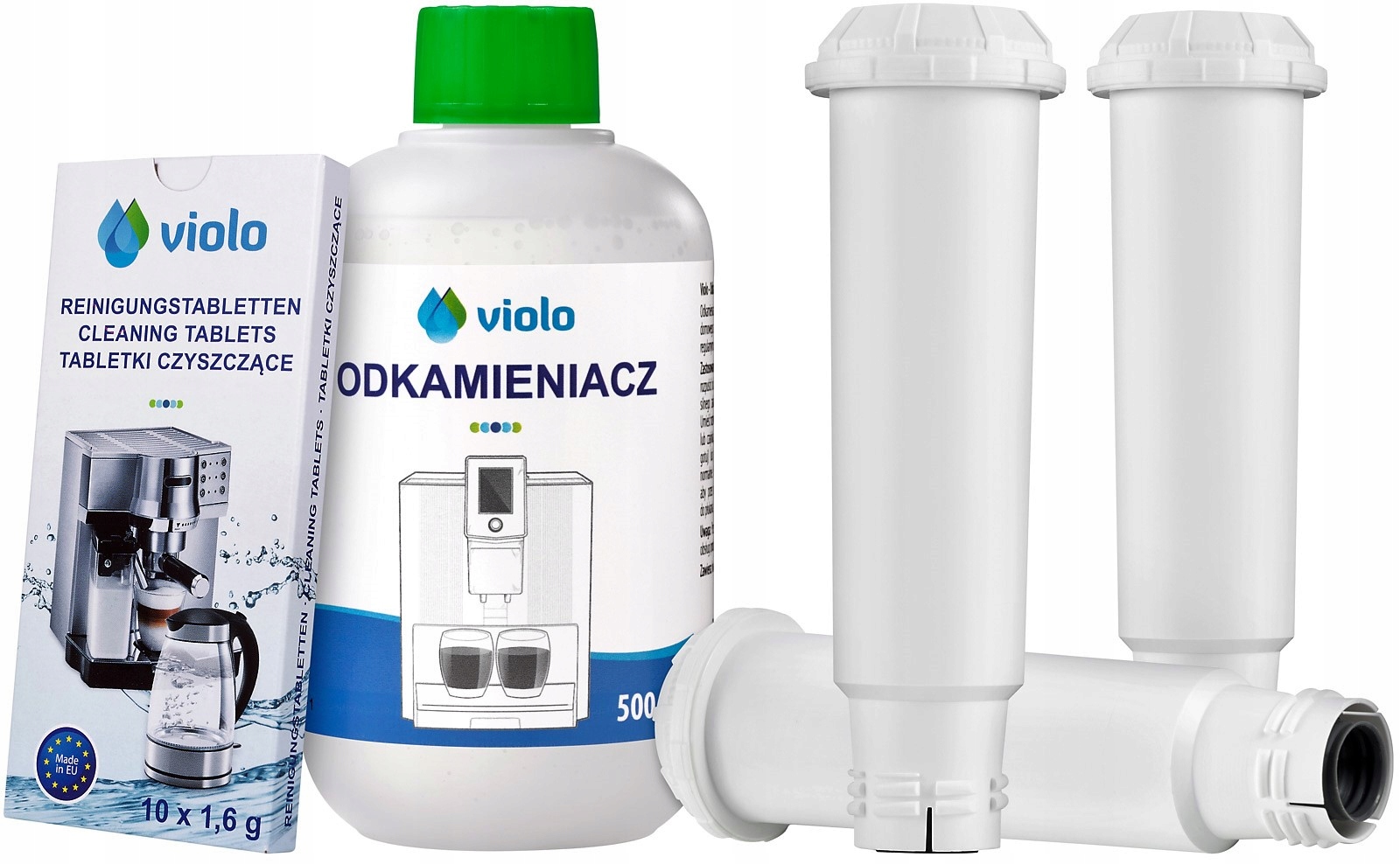 

3x Filtr do Nivona Odkamieniacz 500 Tabletki Violo