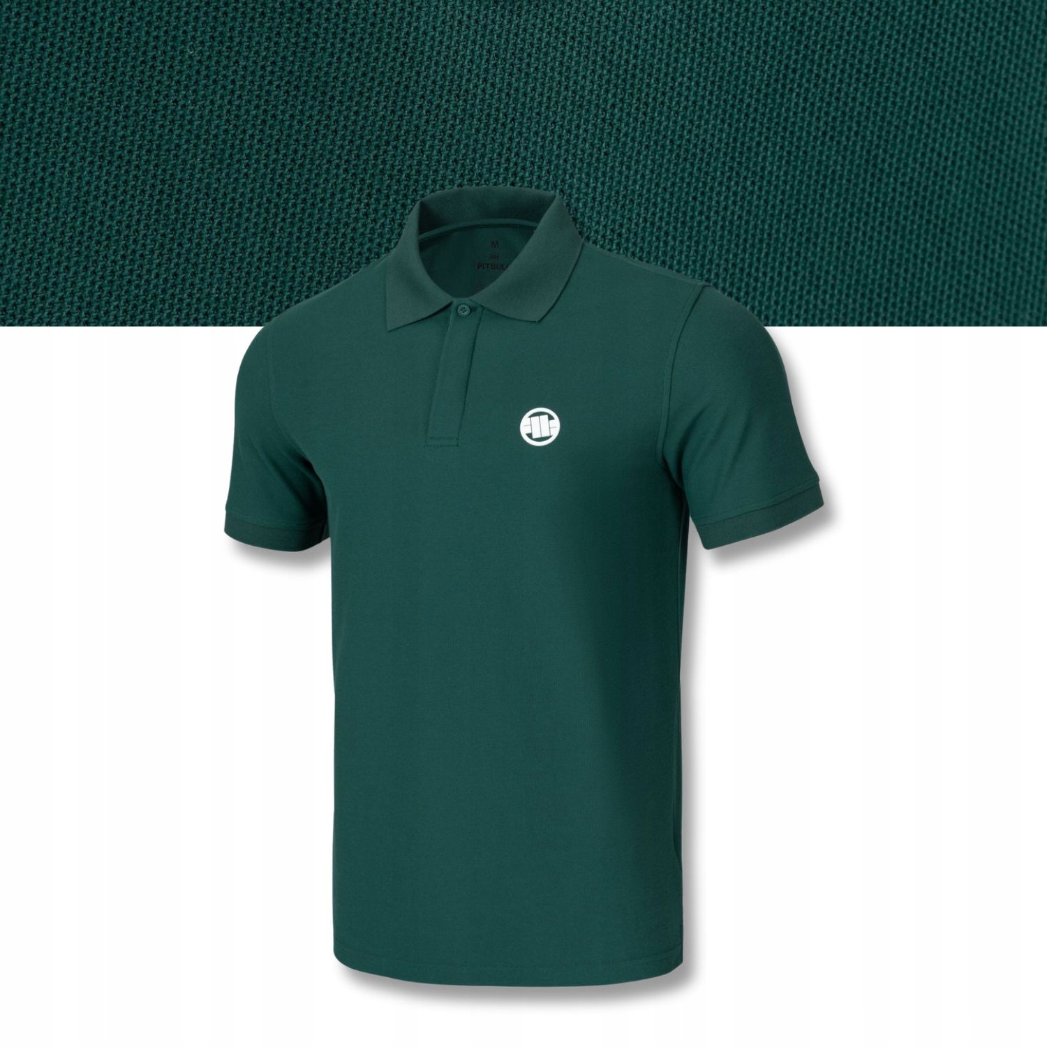 Męska Koszulka Polo Pitbull T-Shirt Pique Rockey Polówka kołnierzyk