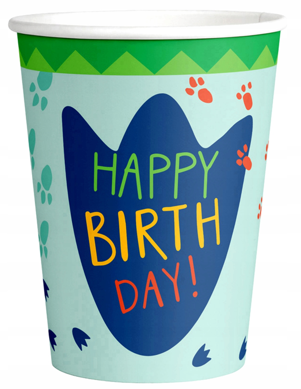 KUBECZKI PAPIEROWE DINOZAURY URODZINY-1673