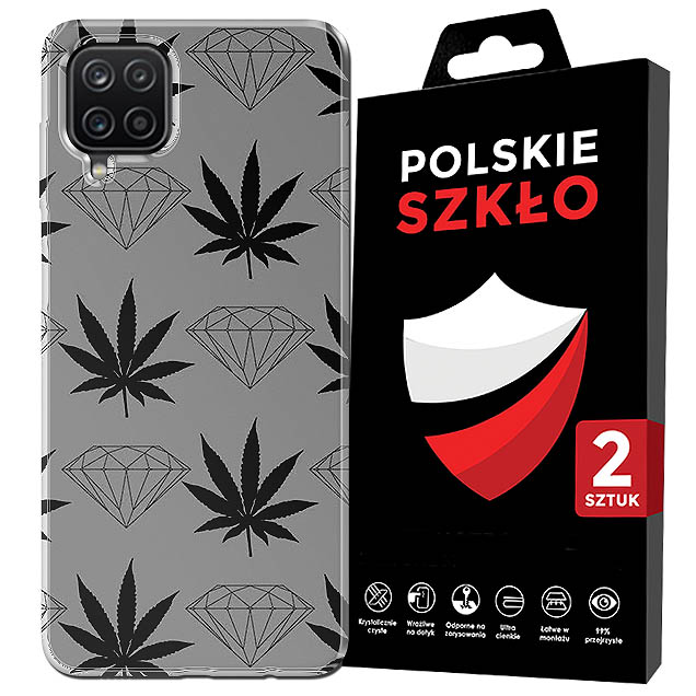 

Stylowe Etui Case Do Samsung A12 Szkło