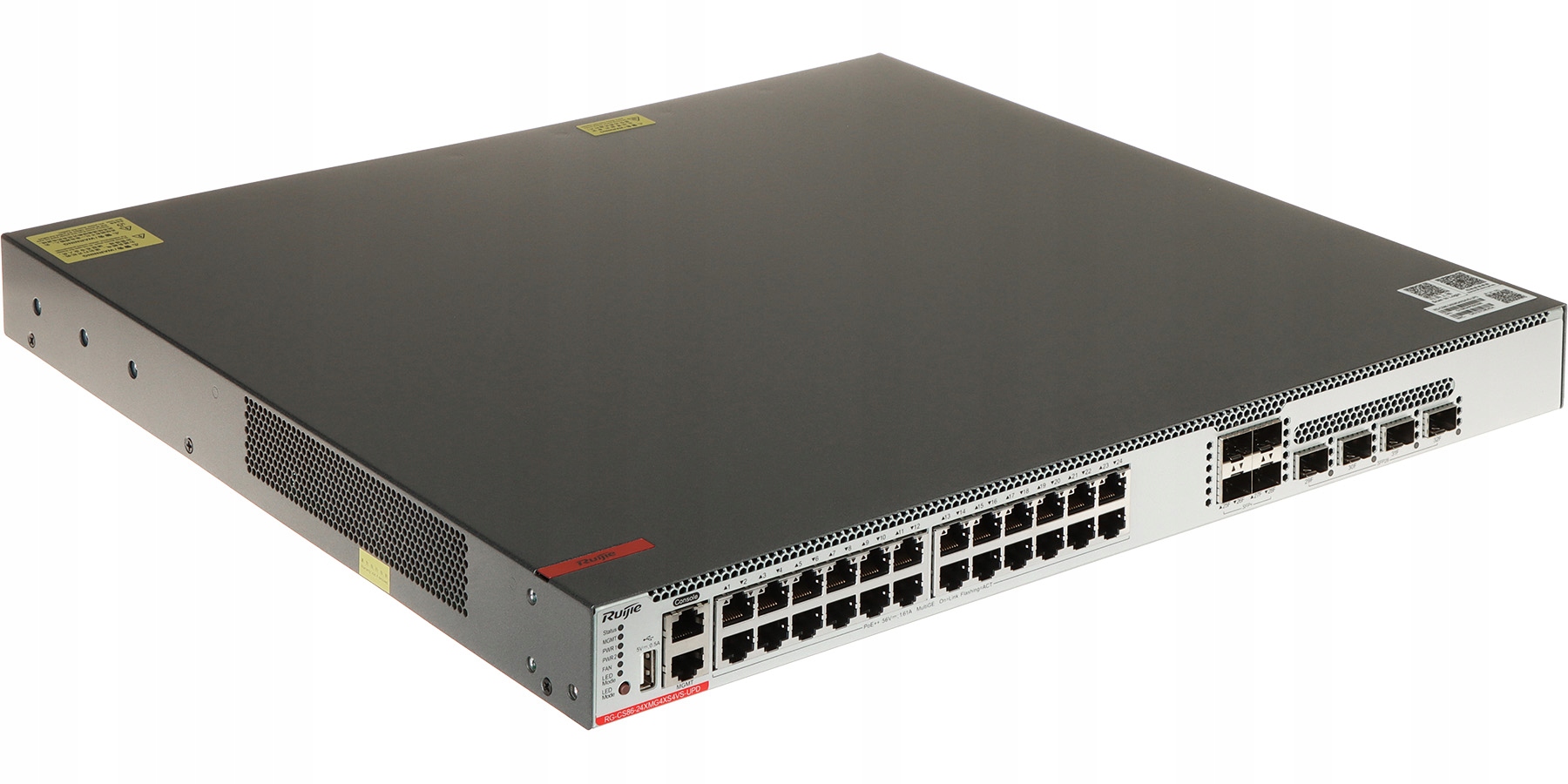 Prepínač Poe RG-CS86-24XMG4XS4VS-UPD 24-portový 4x SFP28 4x Sfp+ Ruijie