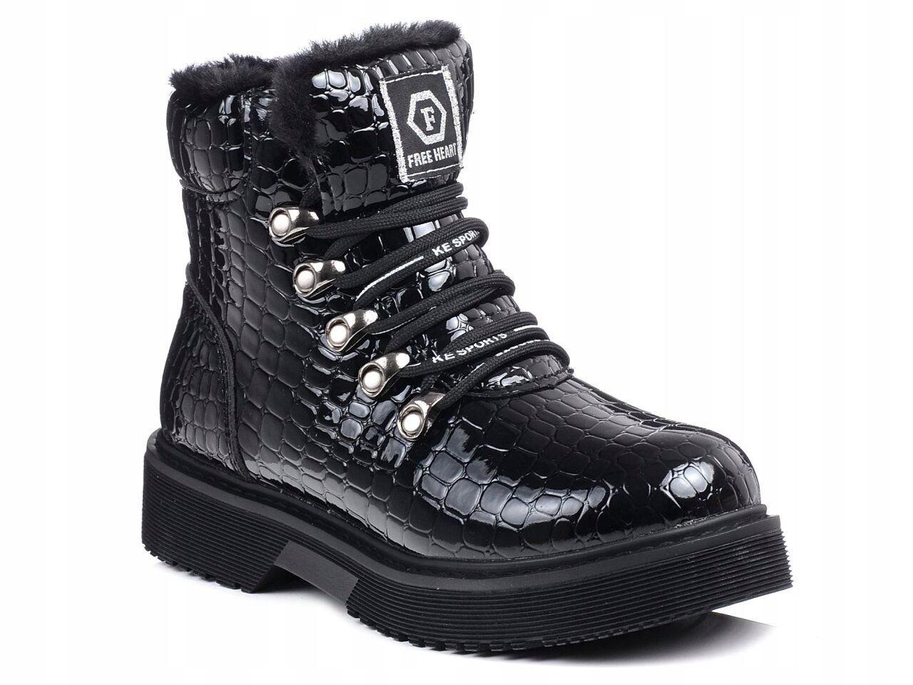 Buty zimowe dziecięce ocieplane Miss 4317 31