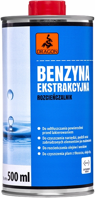 

Benzyna ekstrakcyjna Dragon rozcieńczalnik 500 ml