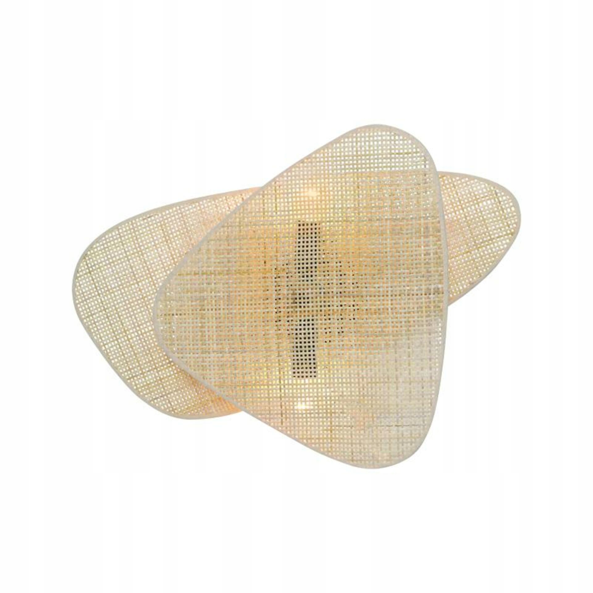 Aca Lighting nástenné svietidlo 2XE14 Skyros ratan 50X35X13CM TF20852WN