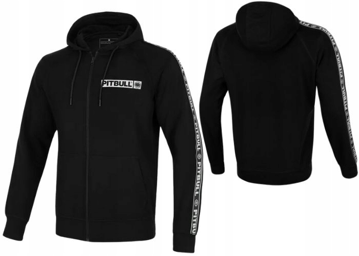 Mikina Pit Bull West Coast Dandridge s kapucí na zip S
