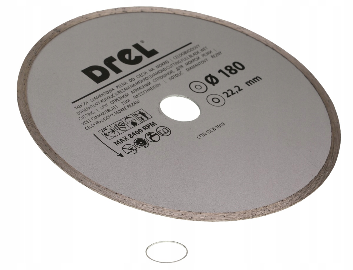 

Tarcza Diamentowa Pełna Do Cięcia Na Mokro 180 mm