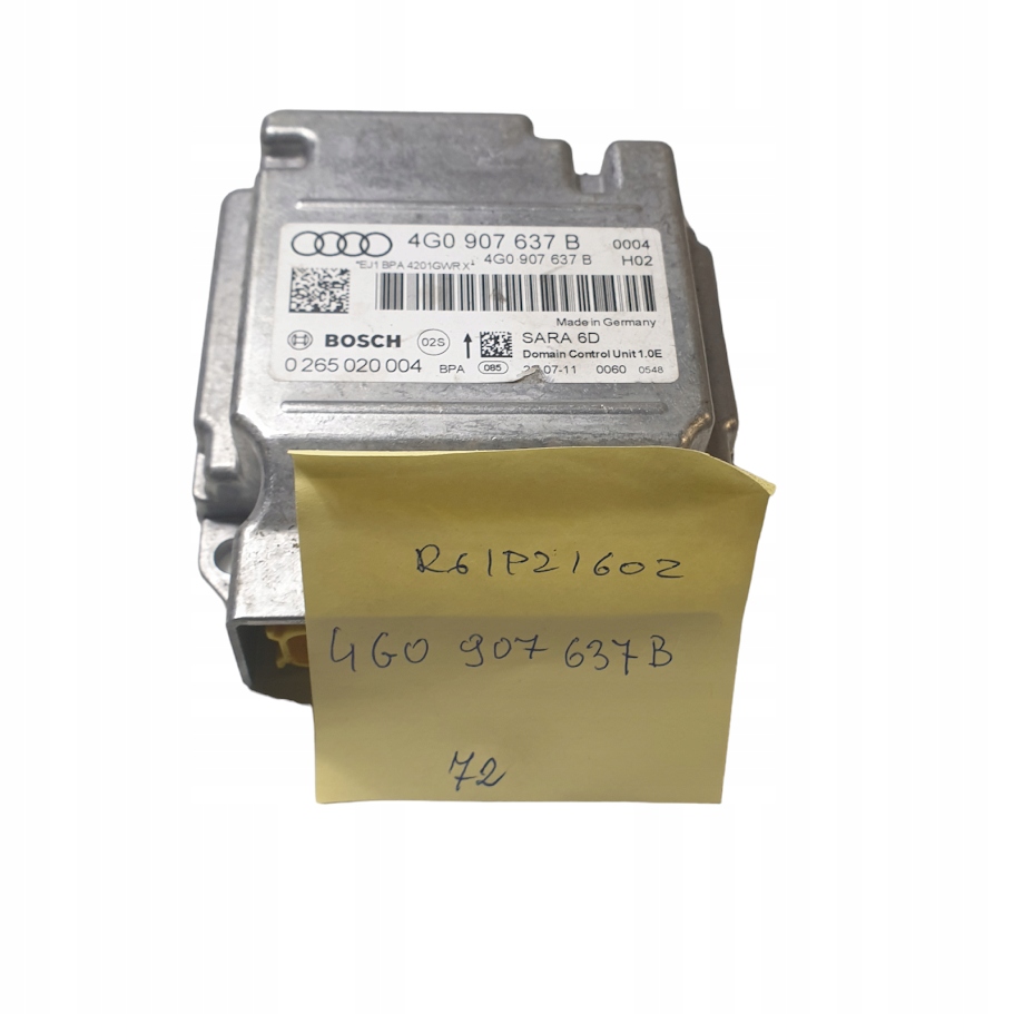 Датчик ускорения Audi OE 4g0907637B