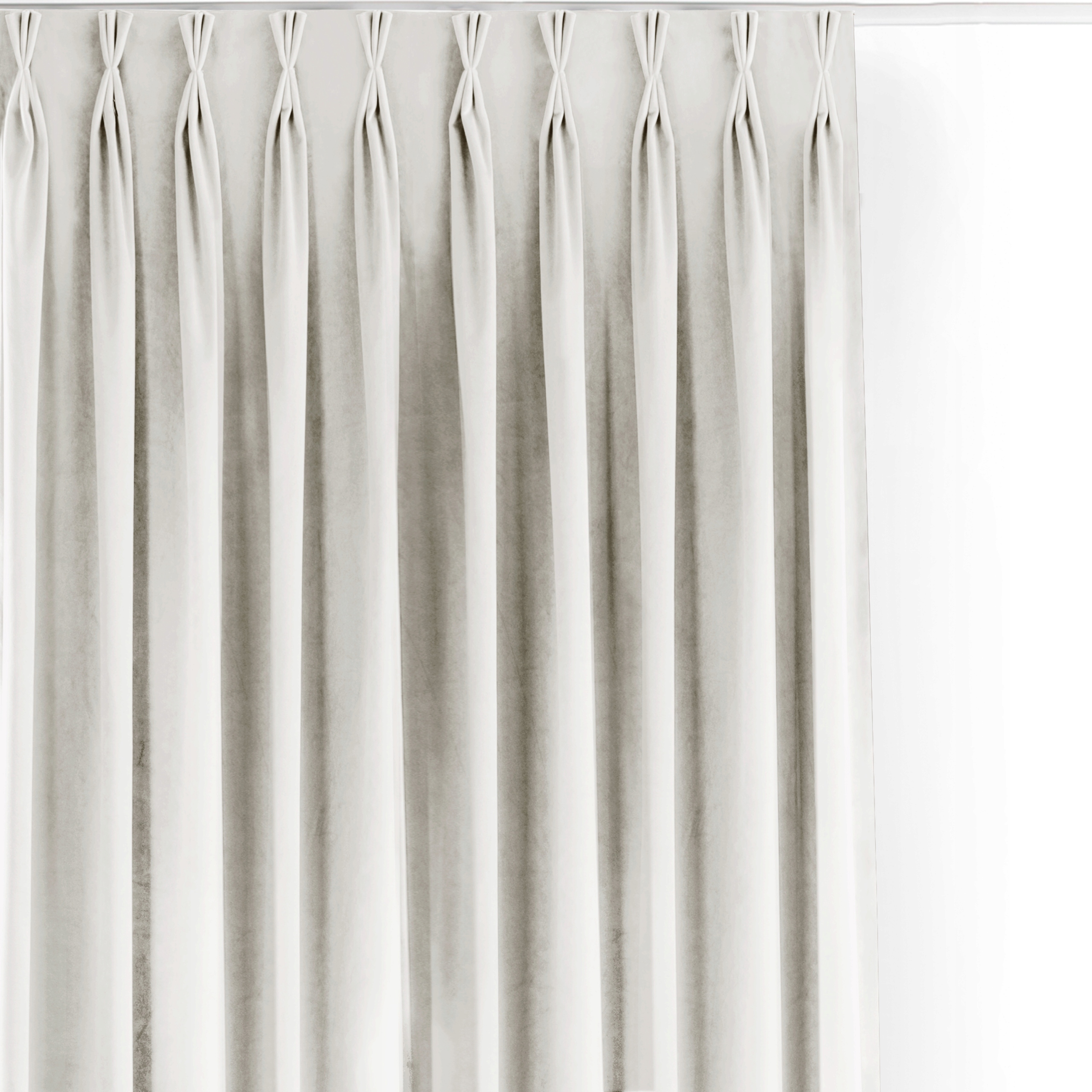 Filumi Záclona krátka velúrová matná flexy do kuchyne Svetlo Béžová 400x175