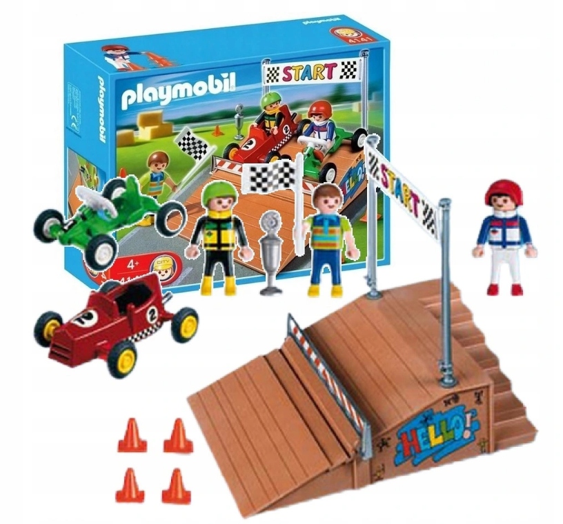 

Playmobil WYścigi gokartów 4141