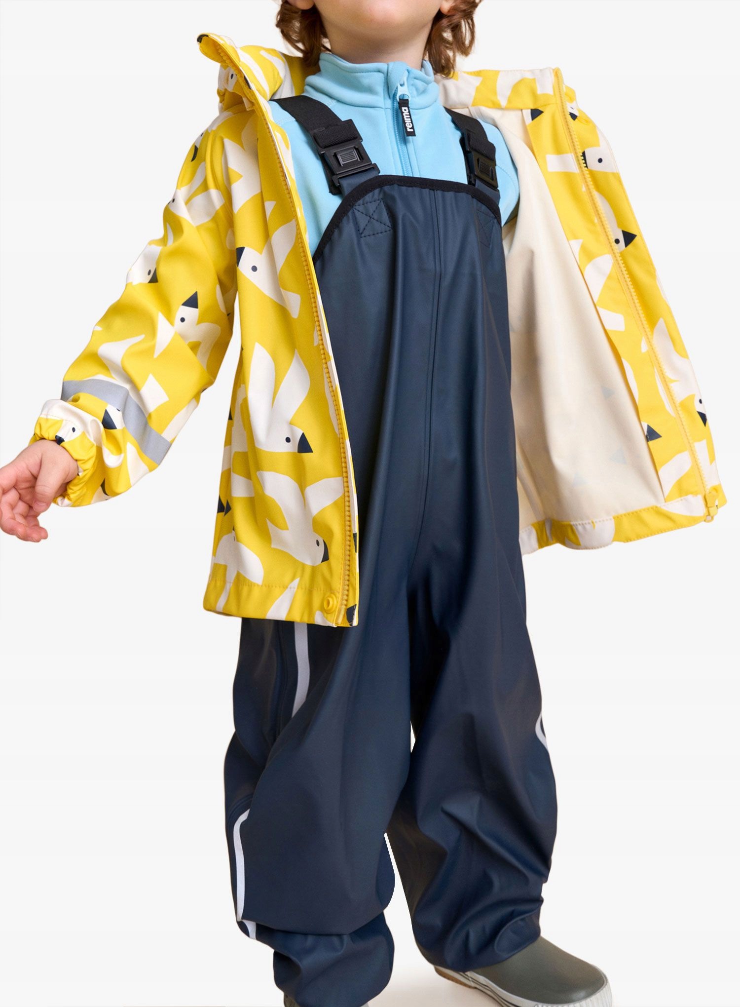 Spodnie dla dzieci Reima Lammikko navy 110 cm