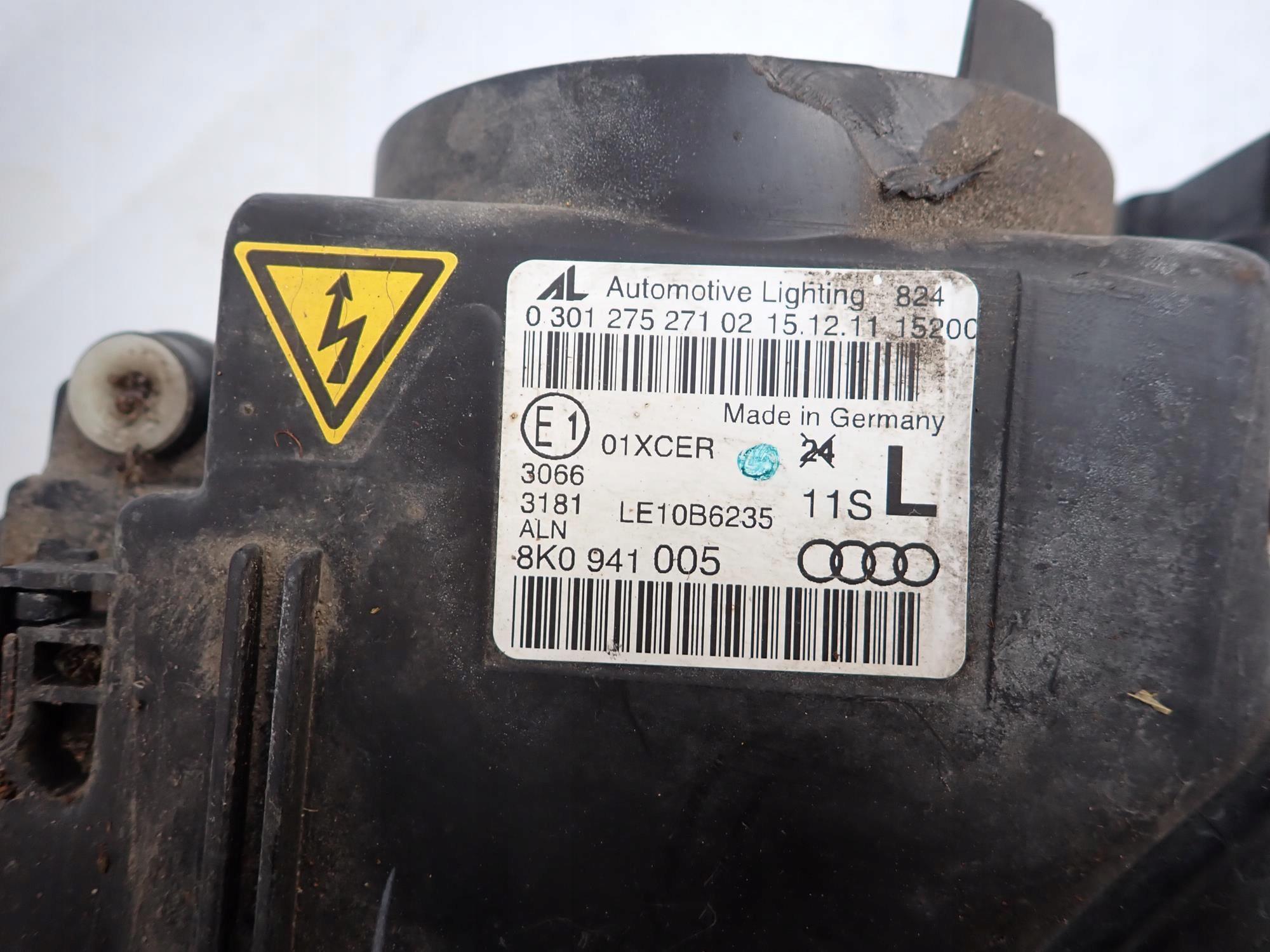 AUDI A4 B8 8K LIFT 11-15 light front front left XENON
