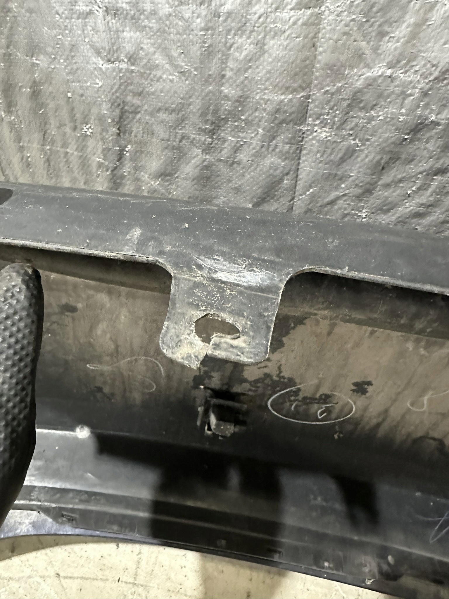 Stoßstange heck LEXUS GS 300 Sedan PDC Farbe graphit