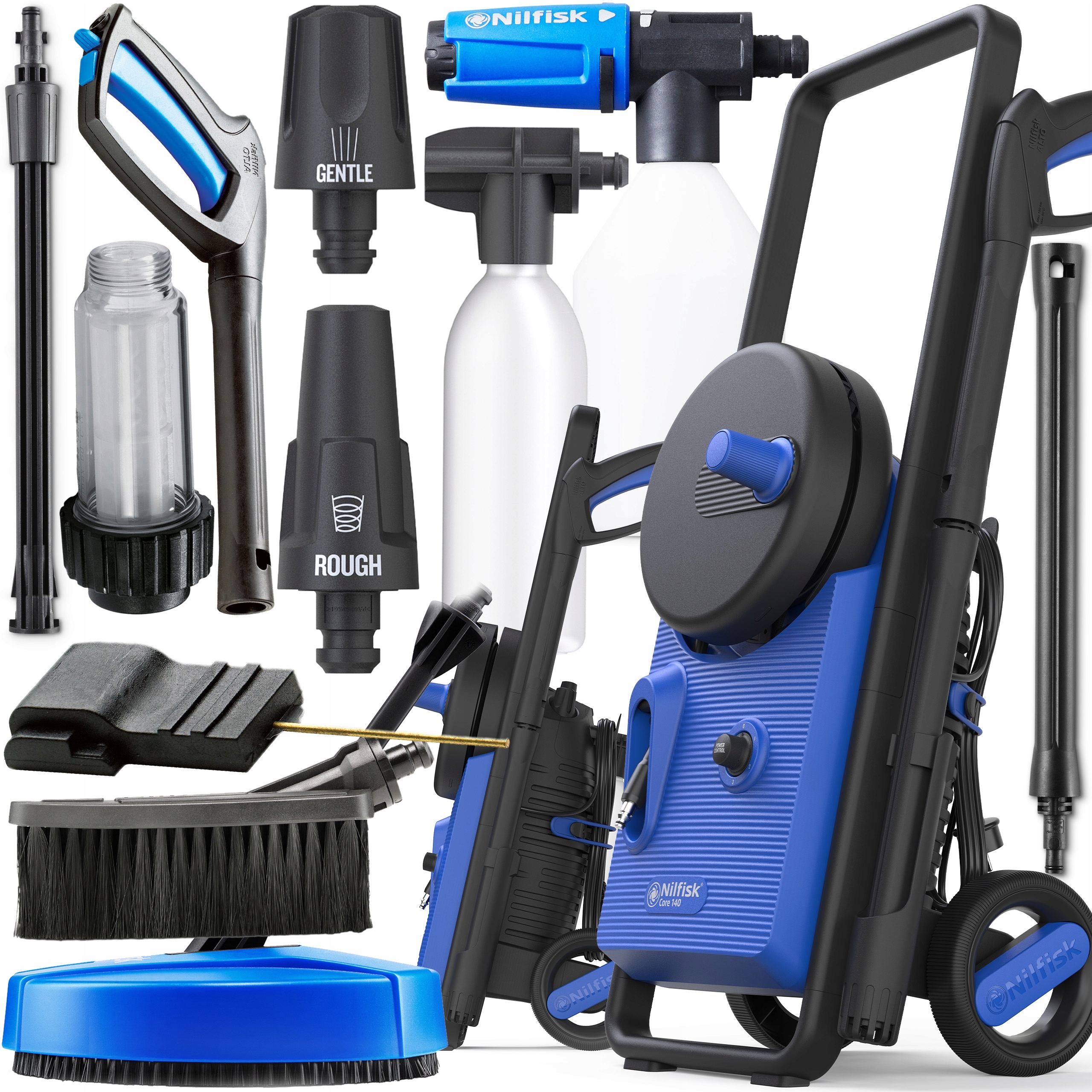 Tlaková Myčka Na Terasu, Pěnovačka, Power Nilfisk