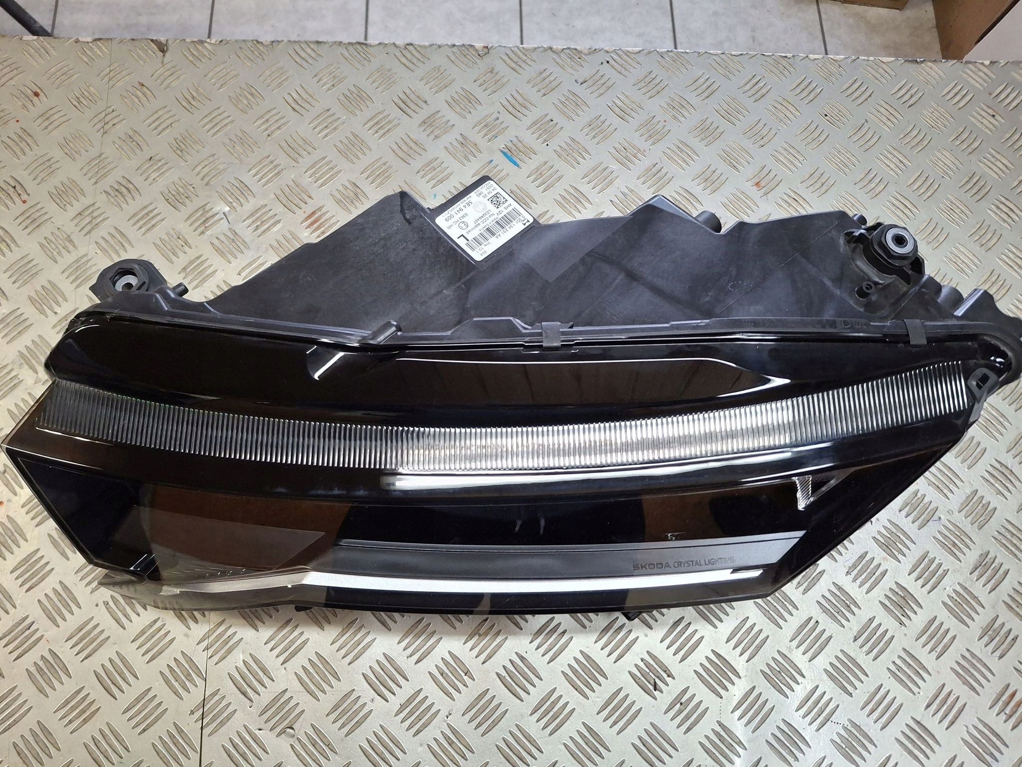 light left front FULL LED SKODA OCTAVIA IV LIFT 2024R->