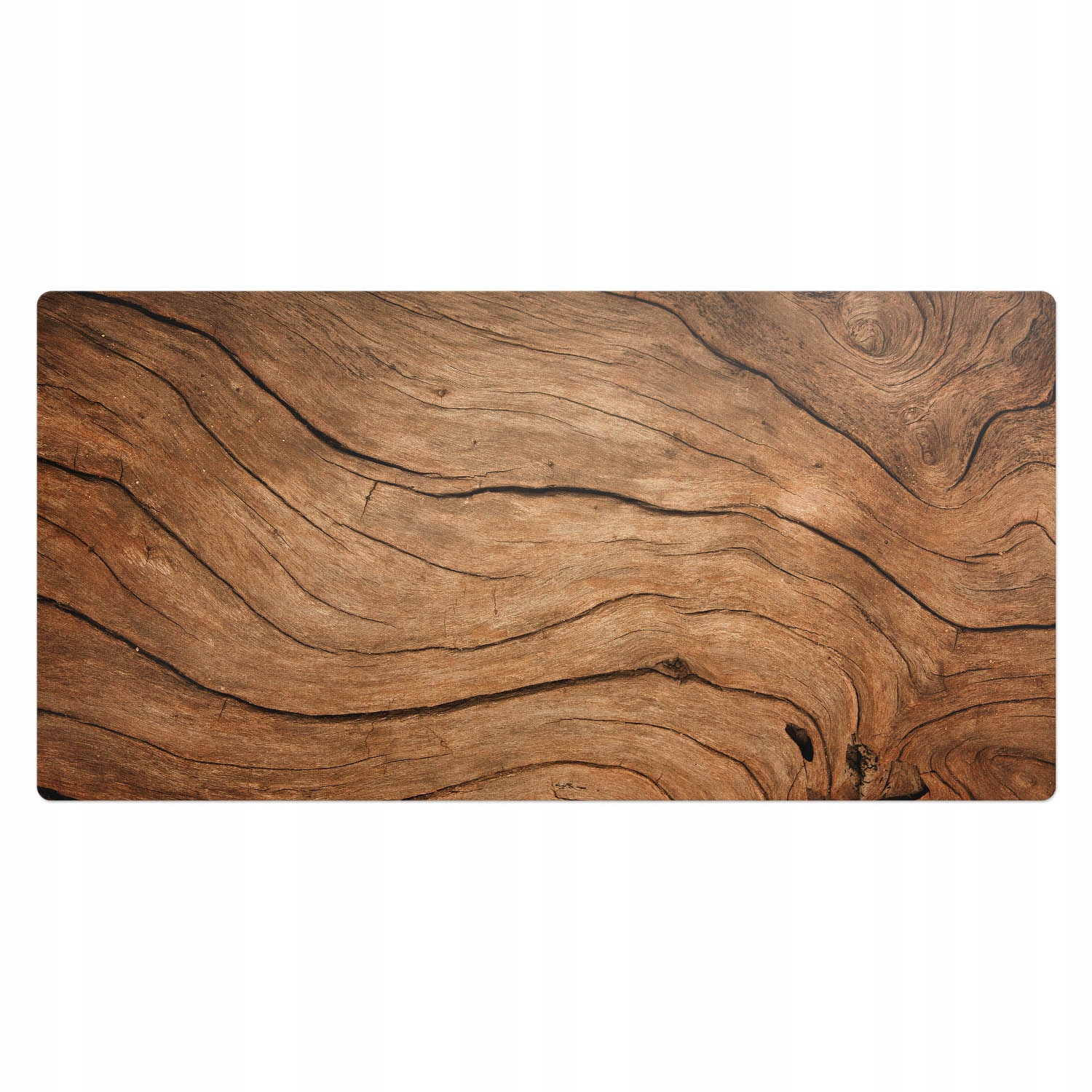 Herní podložka na stůl s grafikou Vzor dřevěných 100 x 50 cm