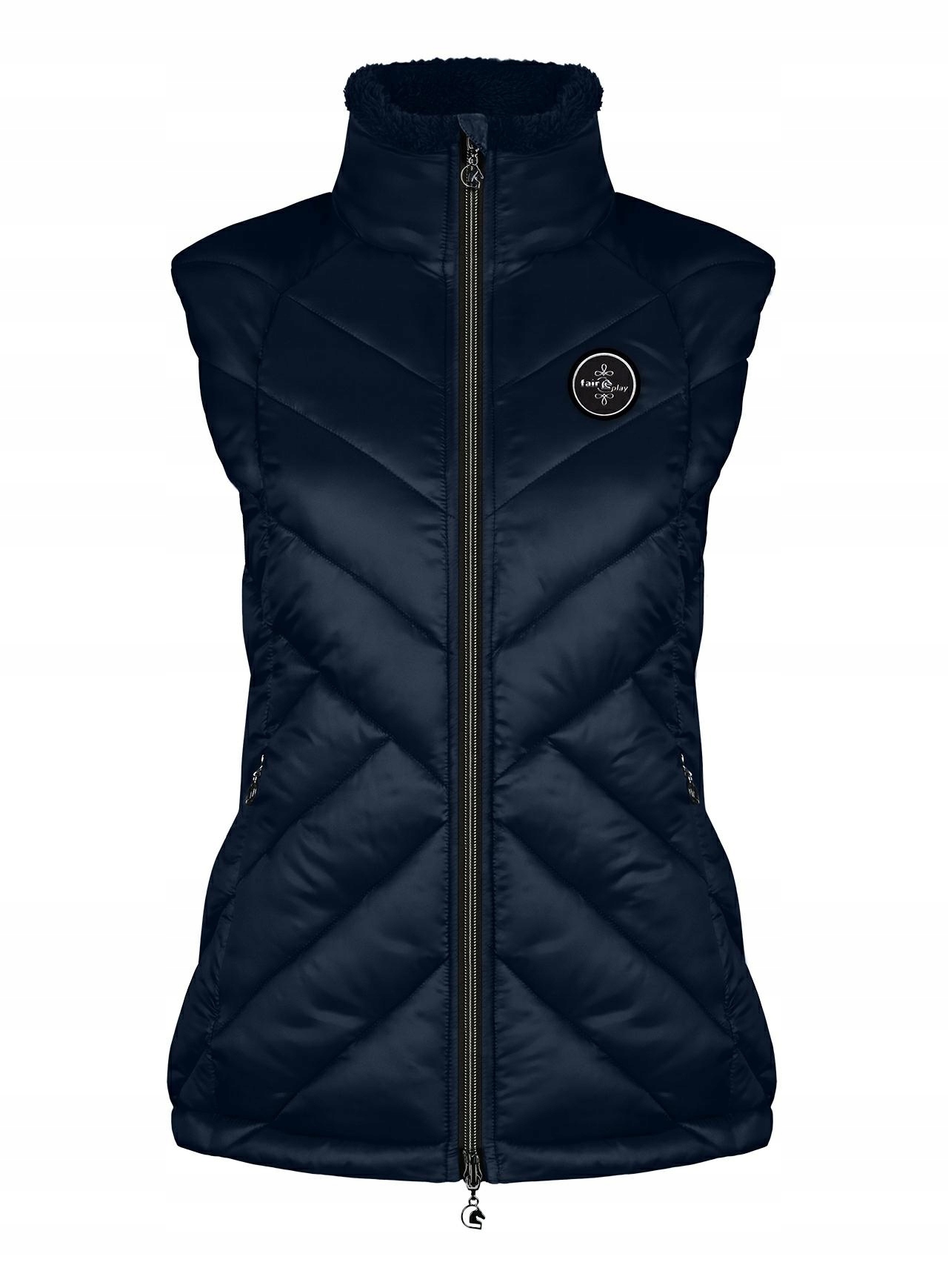 Jezdecká vesta Fair Play Davina, barva tmavě modrá, velikost 40