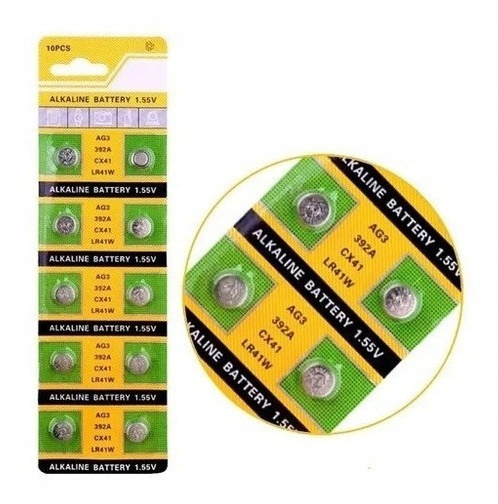 

Bateria AG3 LR41 392 SR41 LR41W CX41 1.55v 2 szt.