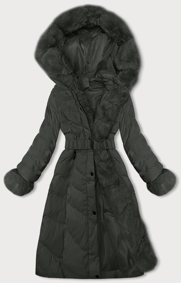 Zimní Bunda S Kožešinou 5M3156 Army L (40)