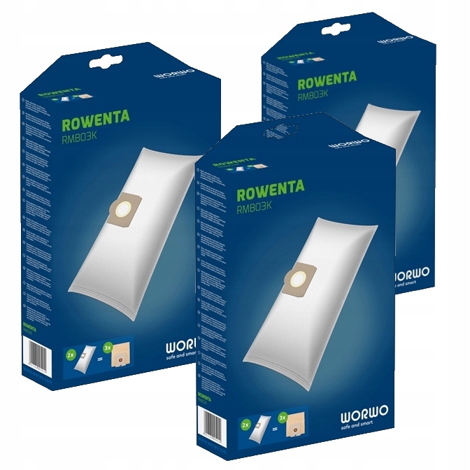 

6x Worki Odkurzacza Rowenta Karcher WD3 WD4 MV3