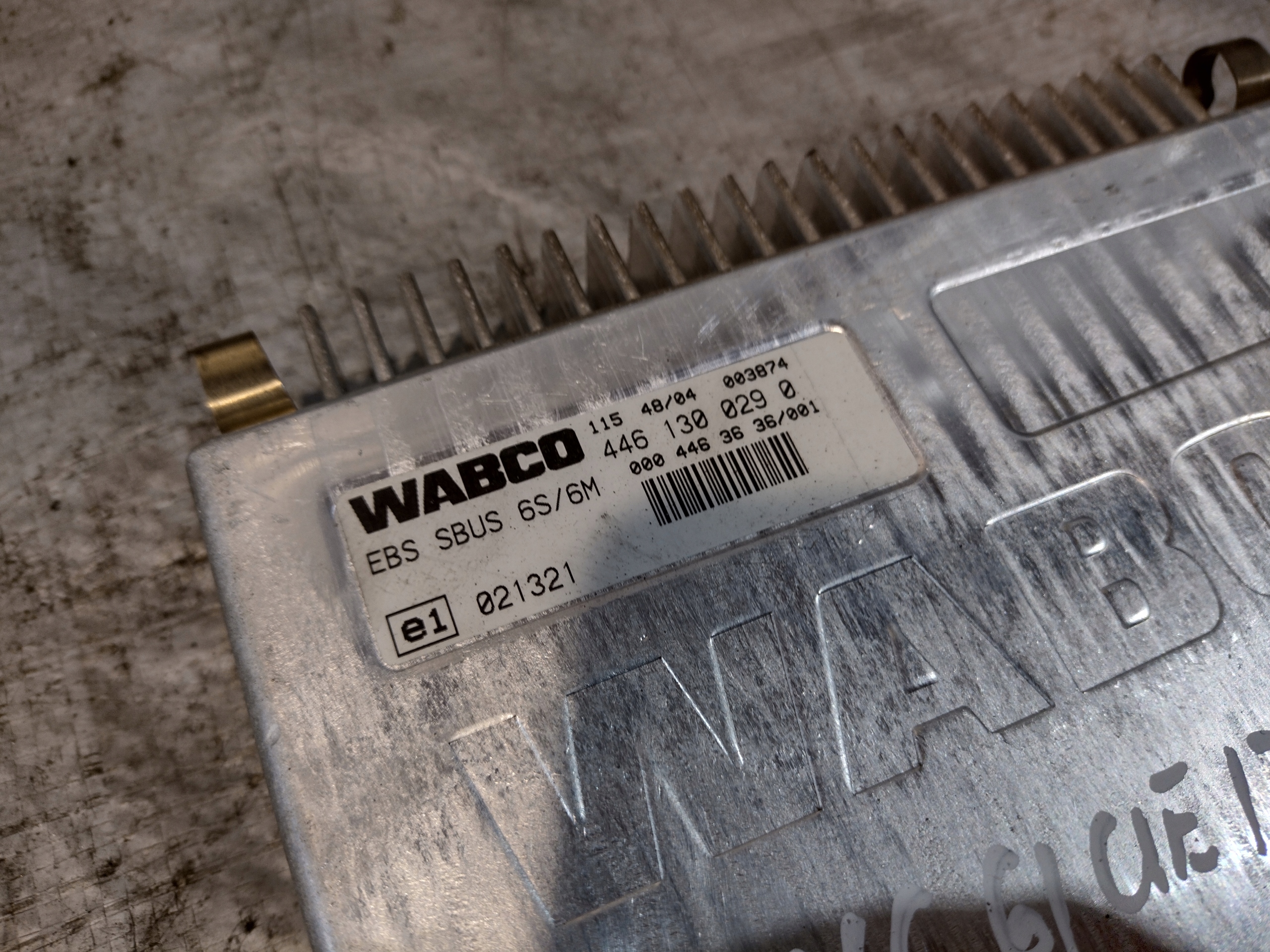Bedienteil EBS Wabco 4461300290