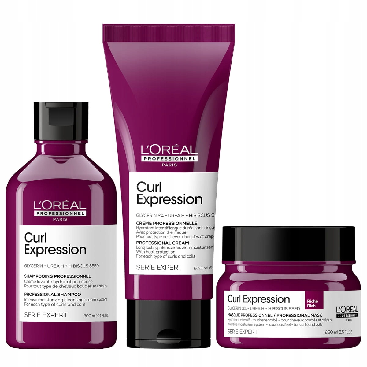 

Loreal Curl Expression zestaw z bogatą maską