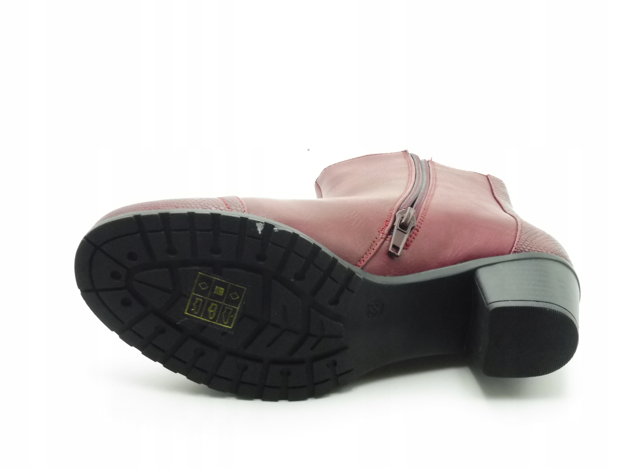 BOTKI DAMSKI 36 (230) Wishot BT115 bordo Model Wishot