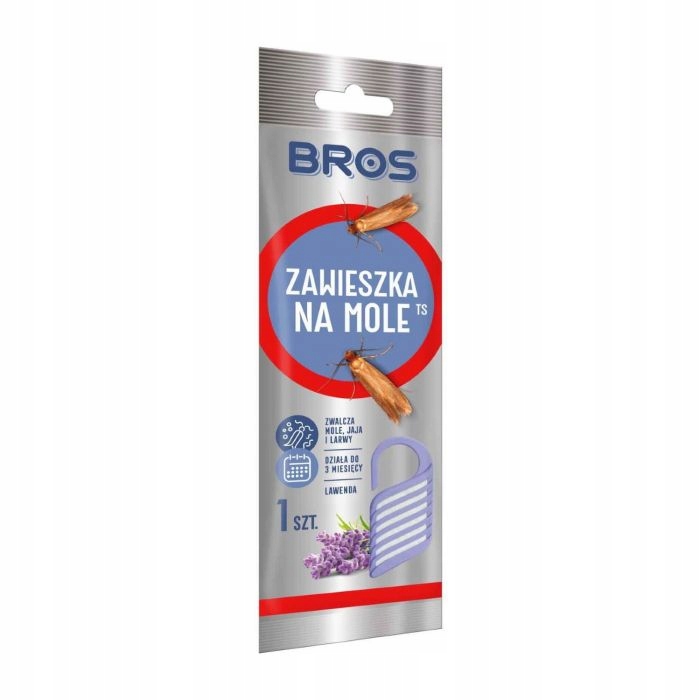 

Bros Zawieszka Na Mole Odzieżowe Lawenda 1szt