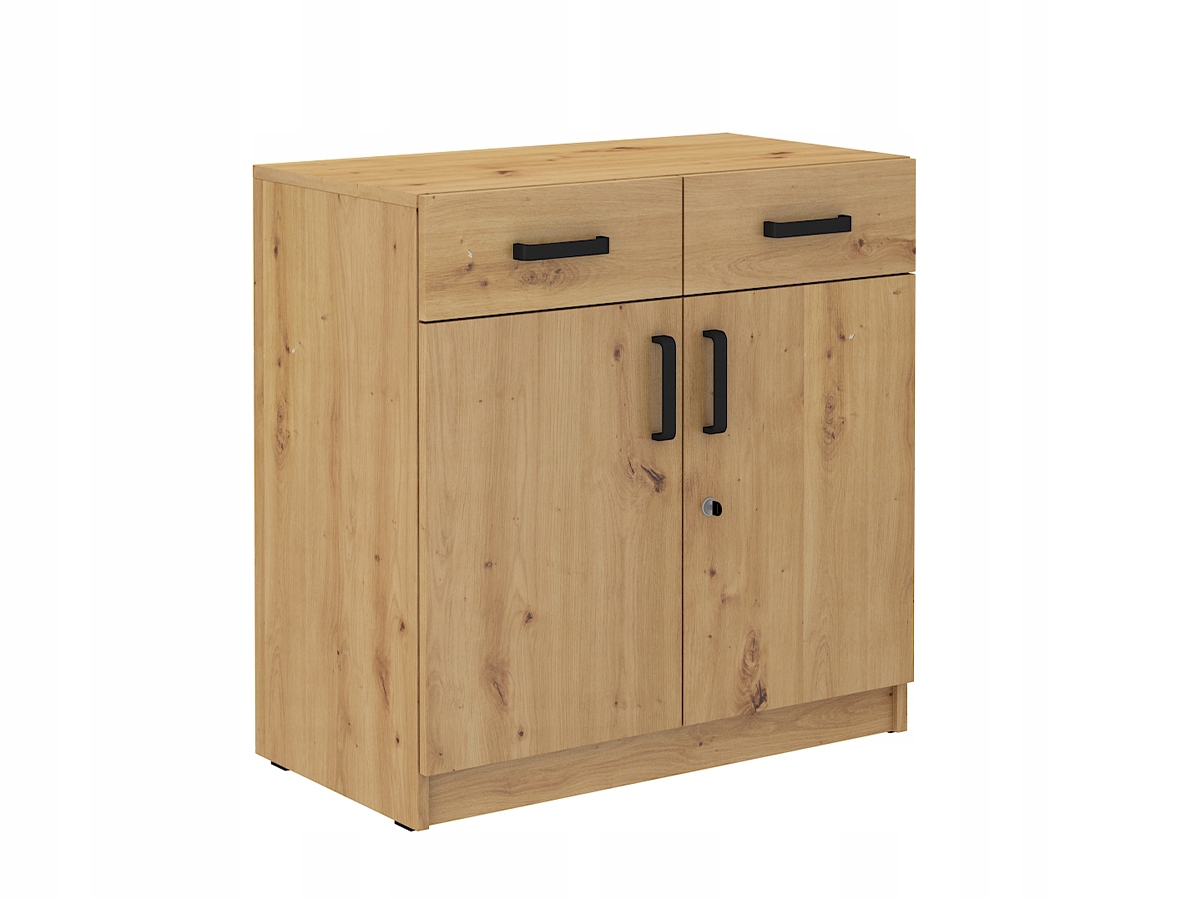 Komoda 2-dvéřová 2 zásuvky 80 Obývací pokoj Kancelář ML105