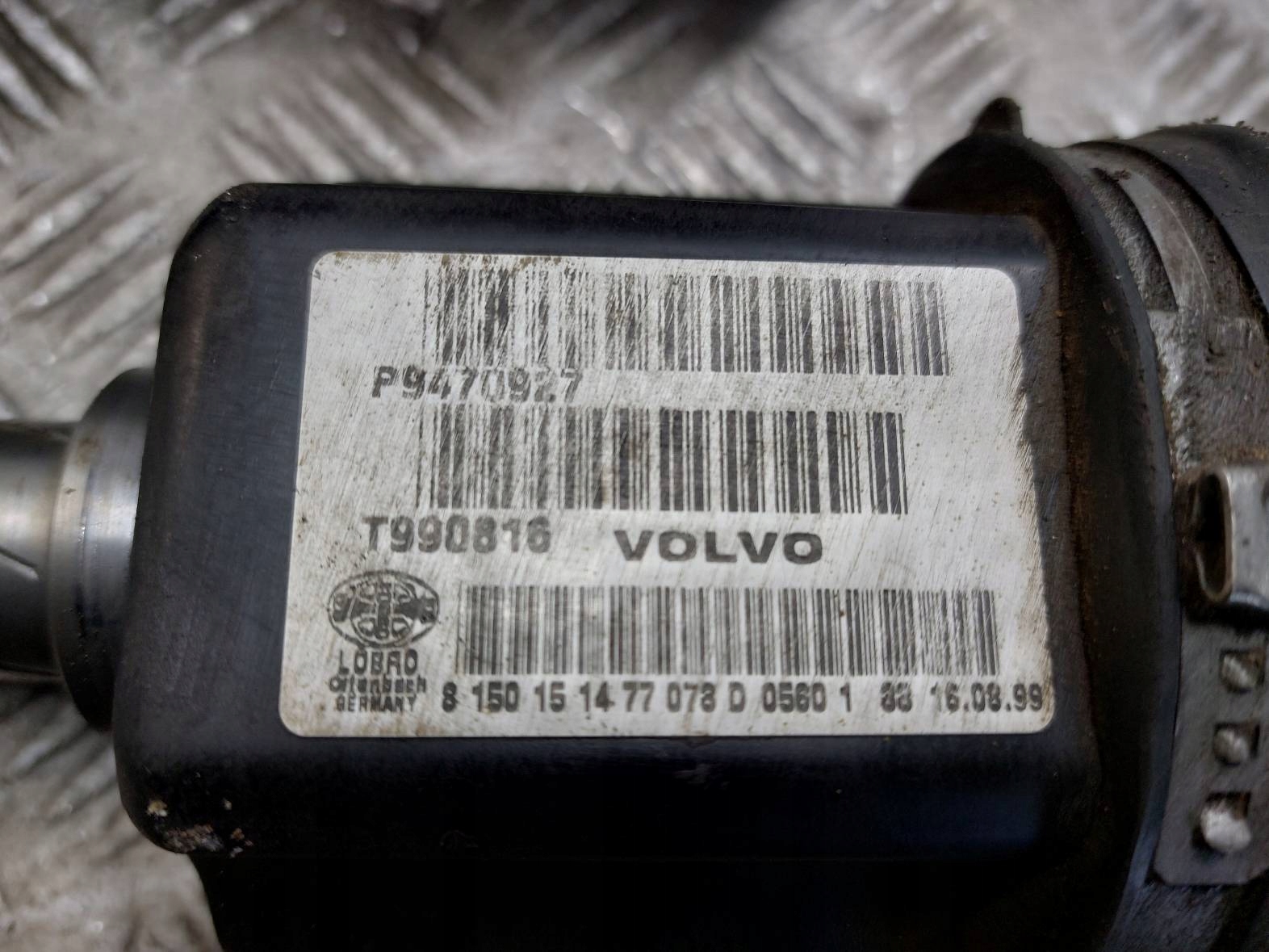 semi-axis left front + right front AUTOMAT VOLVO S80 and P9470927 074199643