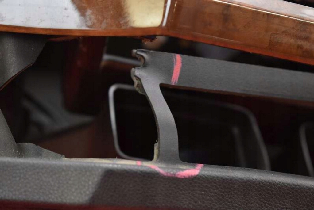 dashboard instrument panel console cockpit airbag EU BMW E65 01-05