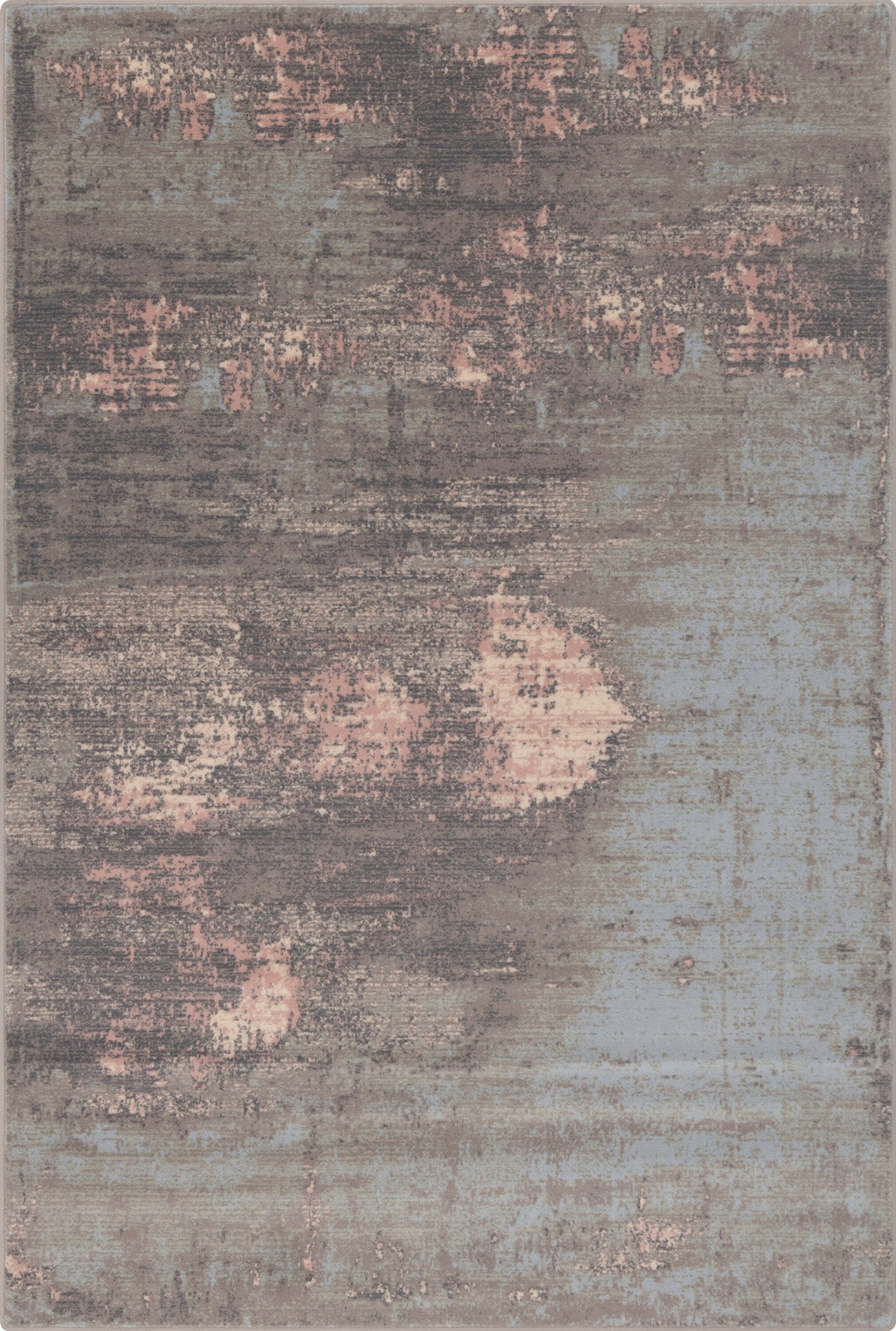 Dywan wełniany do salonu Ahla Wrzosowy Isfahan 240x340 cm
