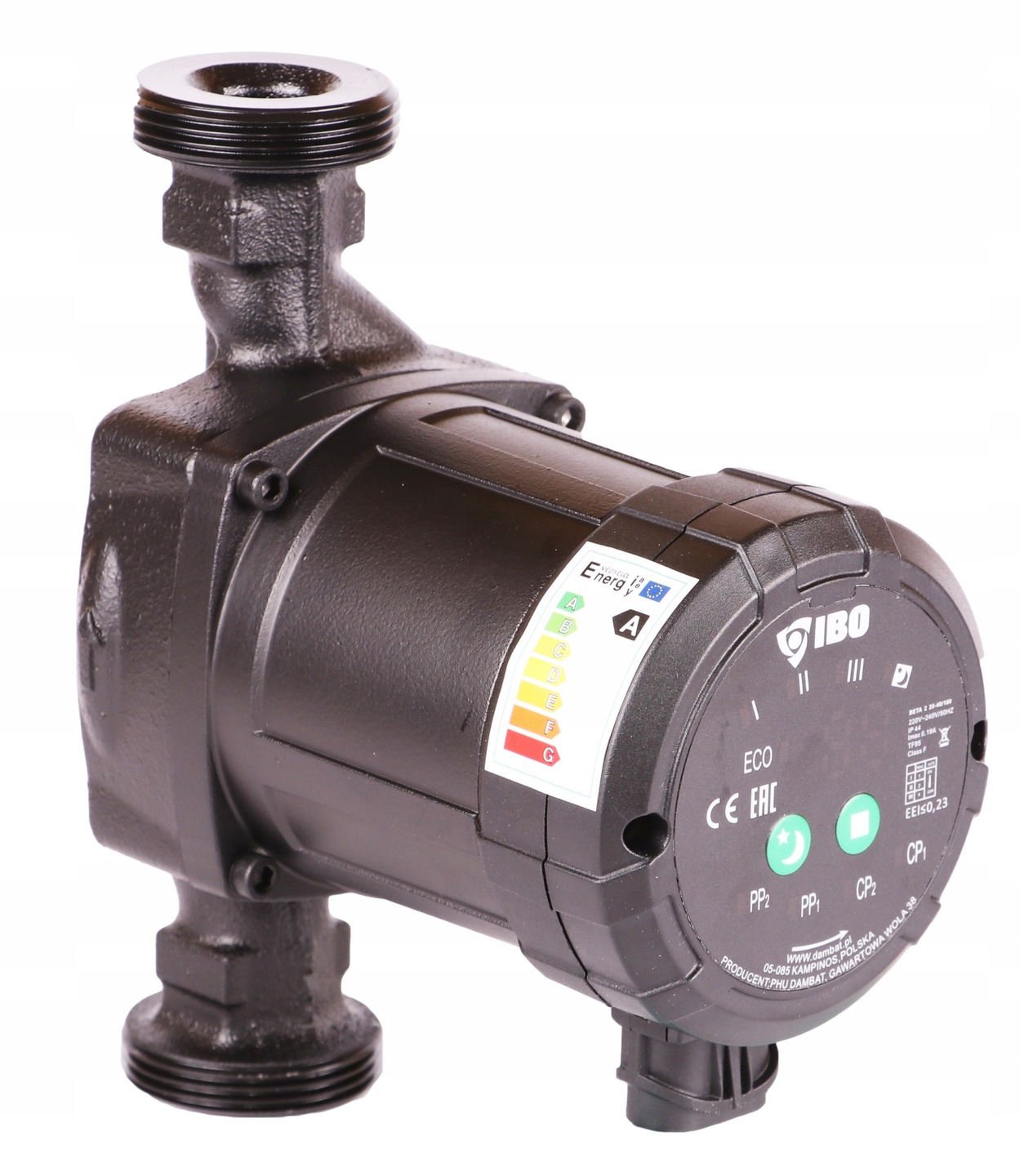 POMPA OBIEGOWA ENERGOOSZCZĘDNA IBO BETA2 25-80/180 EAN (GTIN) 5903887249218