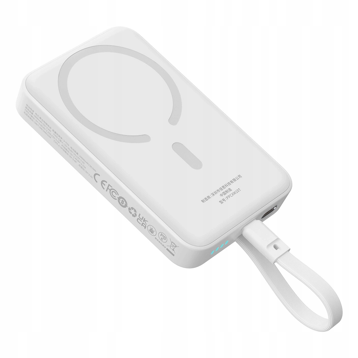 Powerbanka Baseus Magnetic Mini MagSafe 10000 mAh 30 W s kabelem pro iPhone