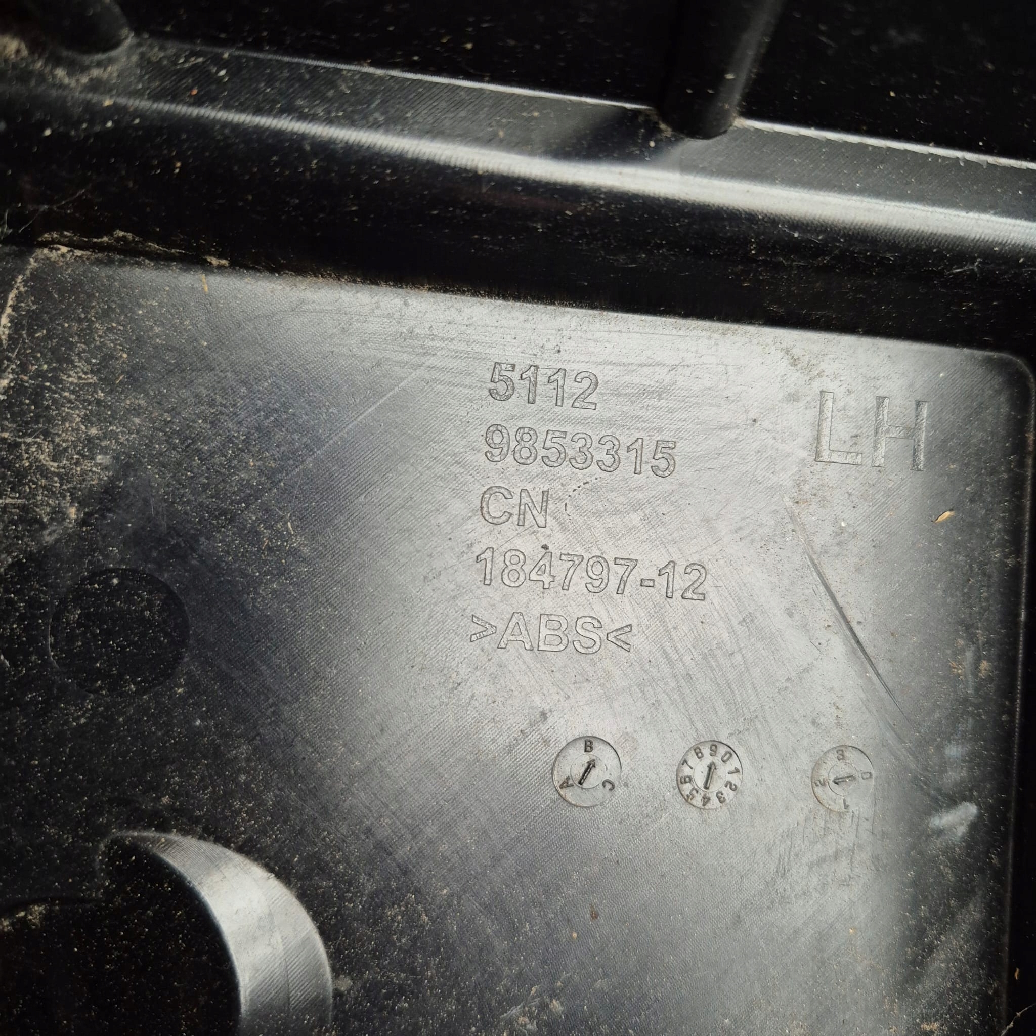 BMW IX3 and 1 G08 20-25 bracket holder support left rear part
