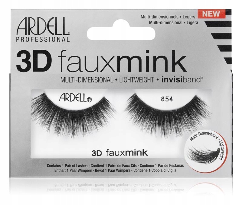 

Ardell Rzęsy w Paskach 3D Faux Mink 854