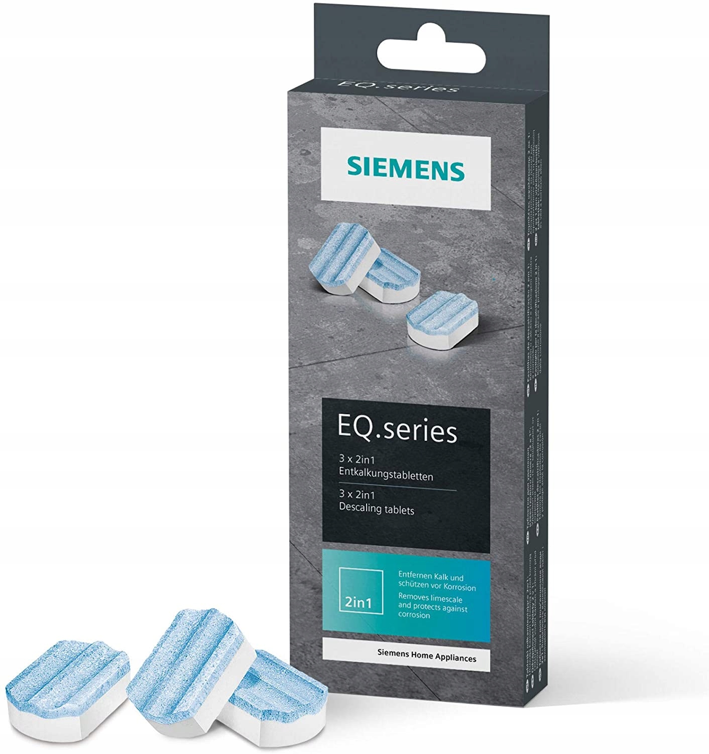 Фото - Профілактика побутової техніки Siemens Tabletki Ekspresu  EQ.9 plus connect s500 