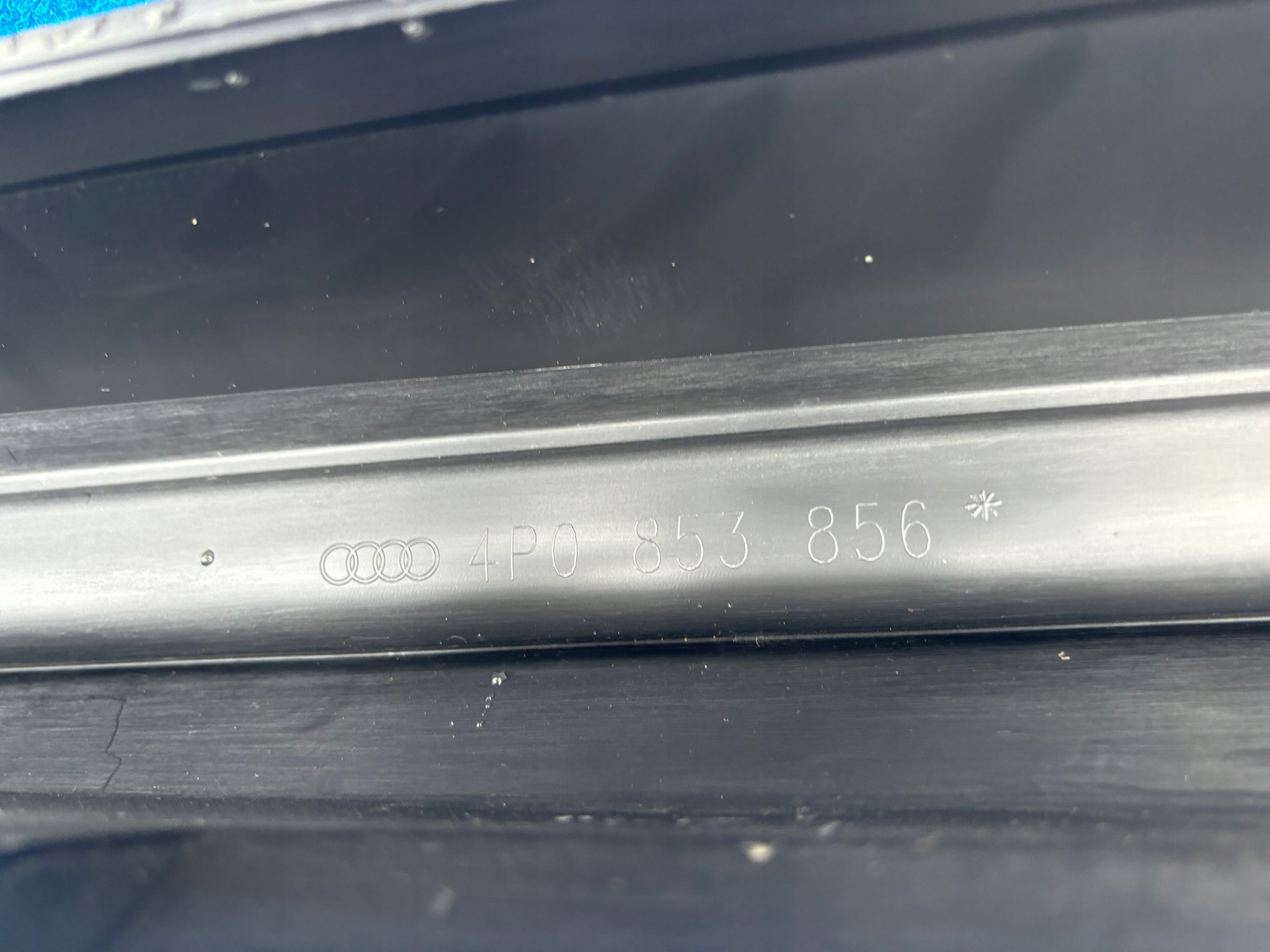 right threshold moulding threshold AUDI 4P 4P0 4P0853856 E353DOK