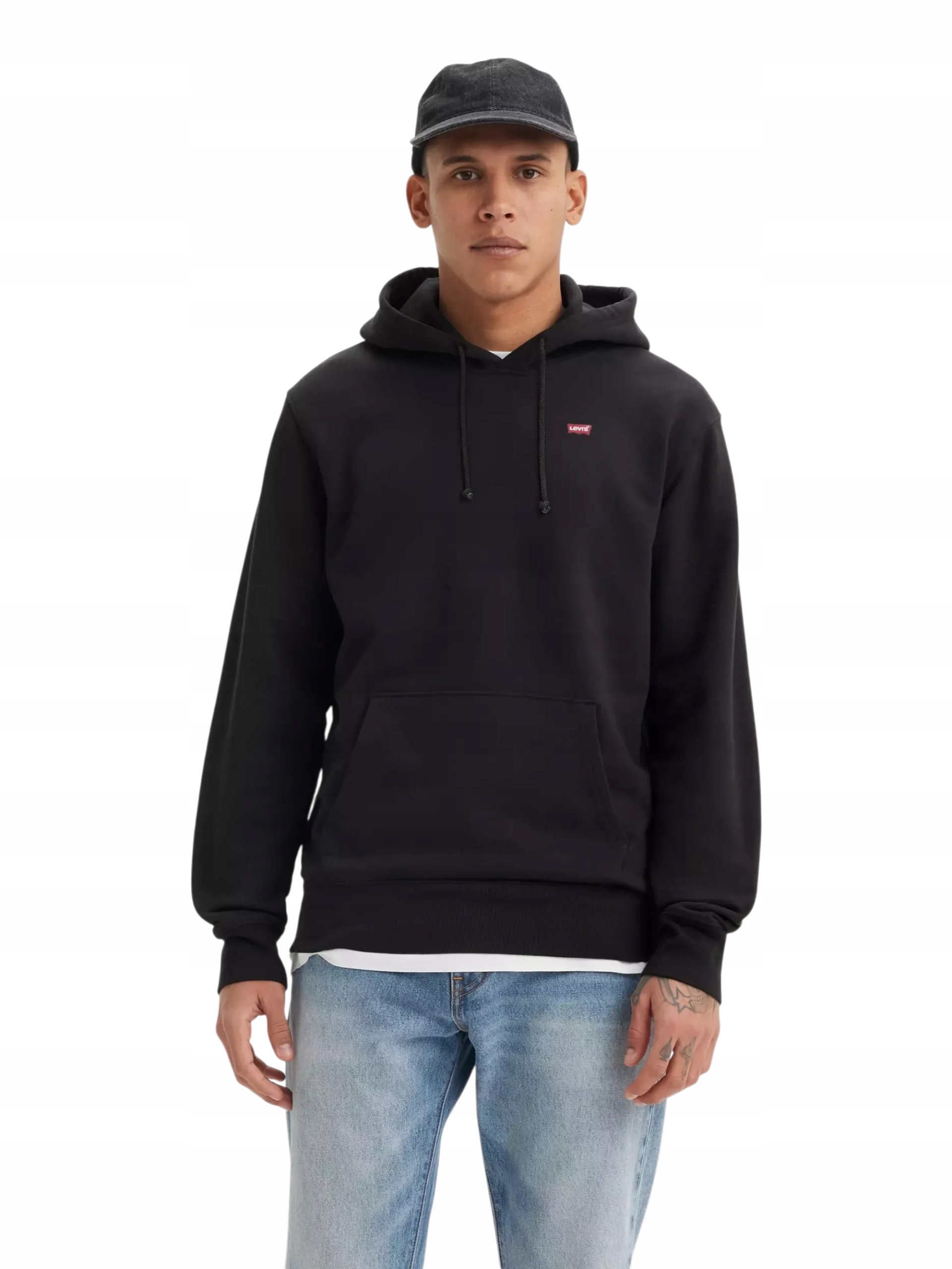 Bluza męska z kapturem kangurka Levi's The Original Hm Hoodie 34581-0001